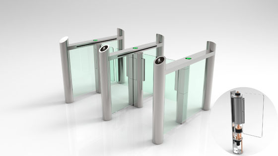 BDS707-D Swing Gate Turnstile 30W 550mm Lane Wide for Entrance Airport